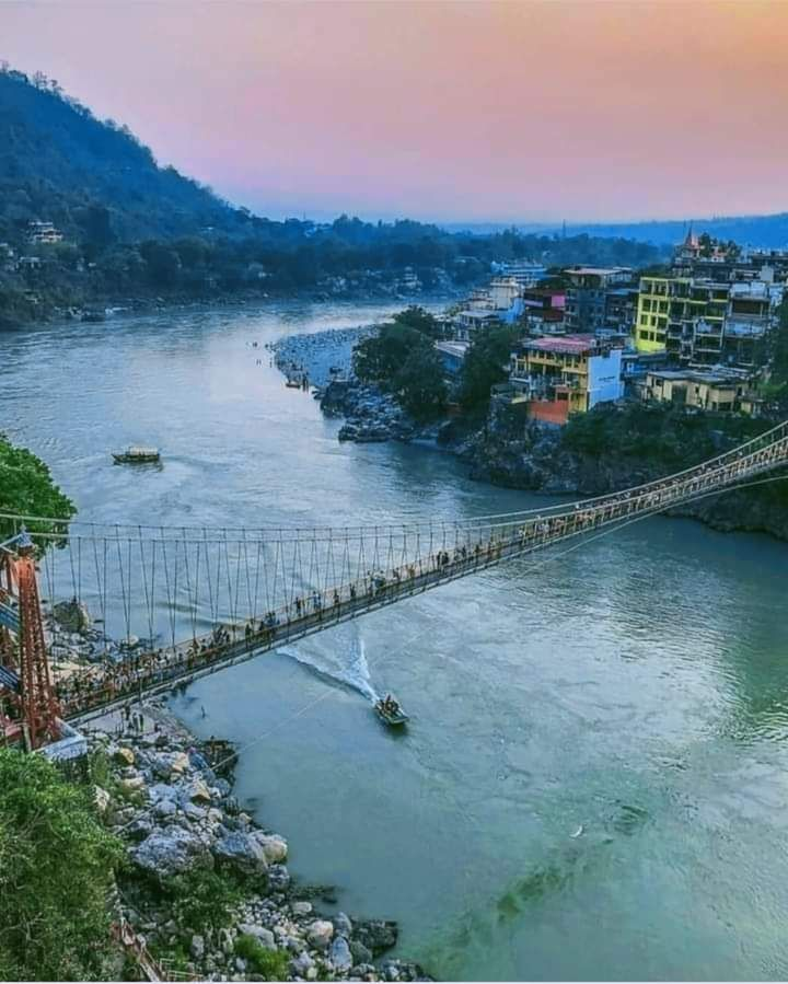 Laxman Jhula Suspension Bridge