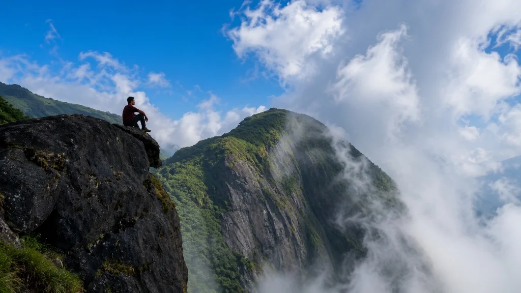 Kumara Parvatha Trek trail in Coorg, Karnataka for Trippy Travels trekking adventure itinerary